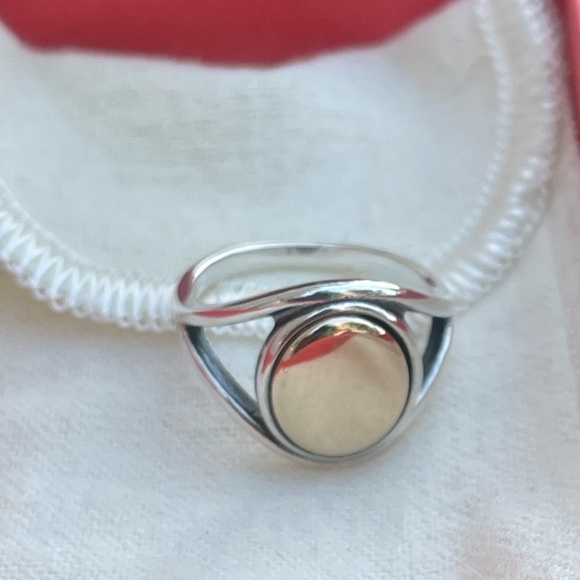 James Avery Jewelry - James Avery 14k yellow gold Silver Ring size 7